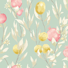 LBK50150W Pomegranate Trail Seafoam Wallpaper by Ohpopsi