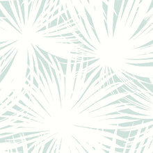 LBK50154W Palm Silhouette Lagoon Wallpaper by Ohpopsi
