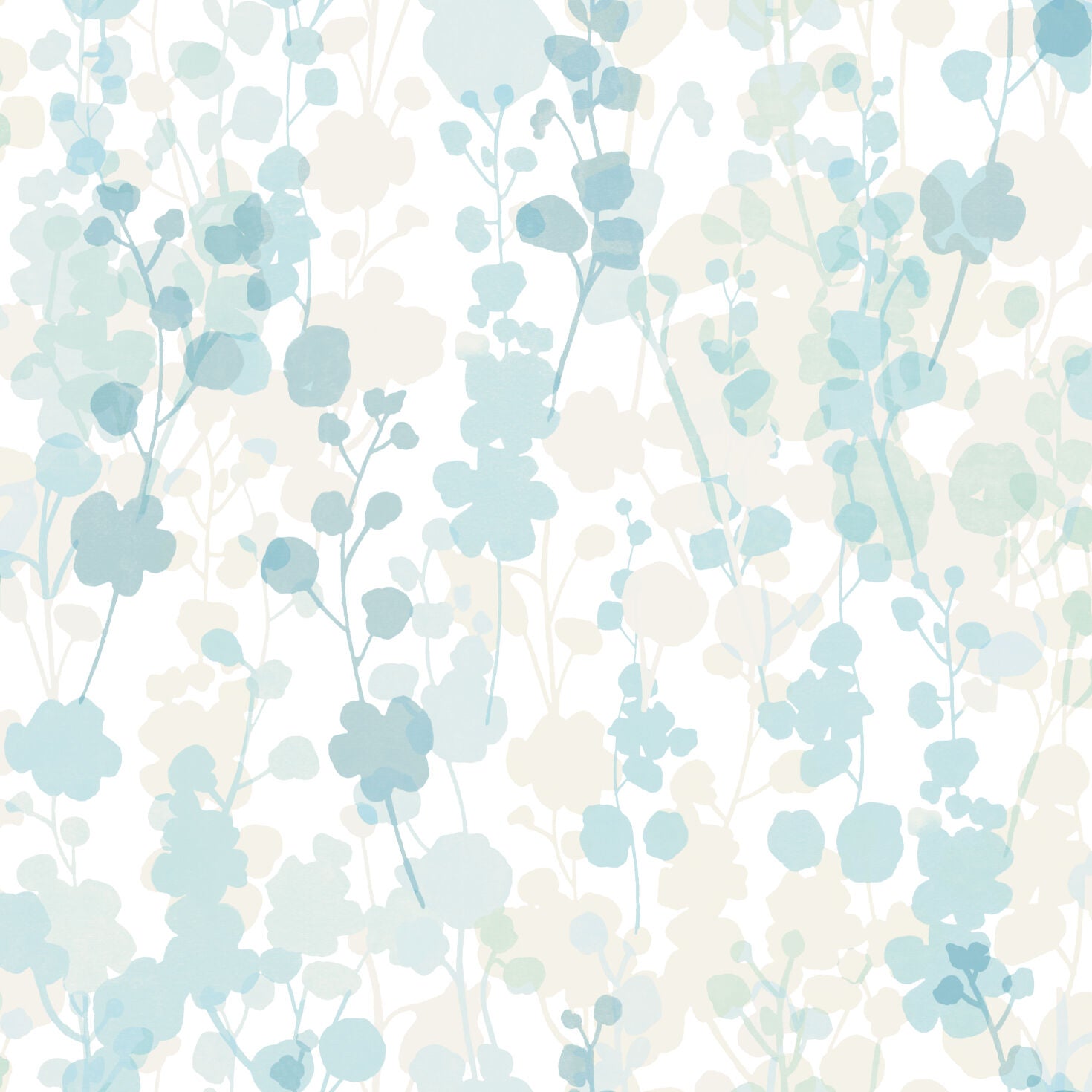 LBK50157W Blossom Seascape Wallpaper by Ohpopsi