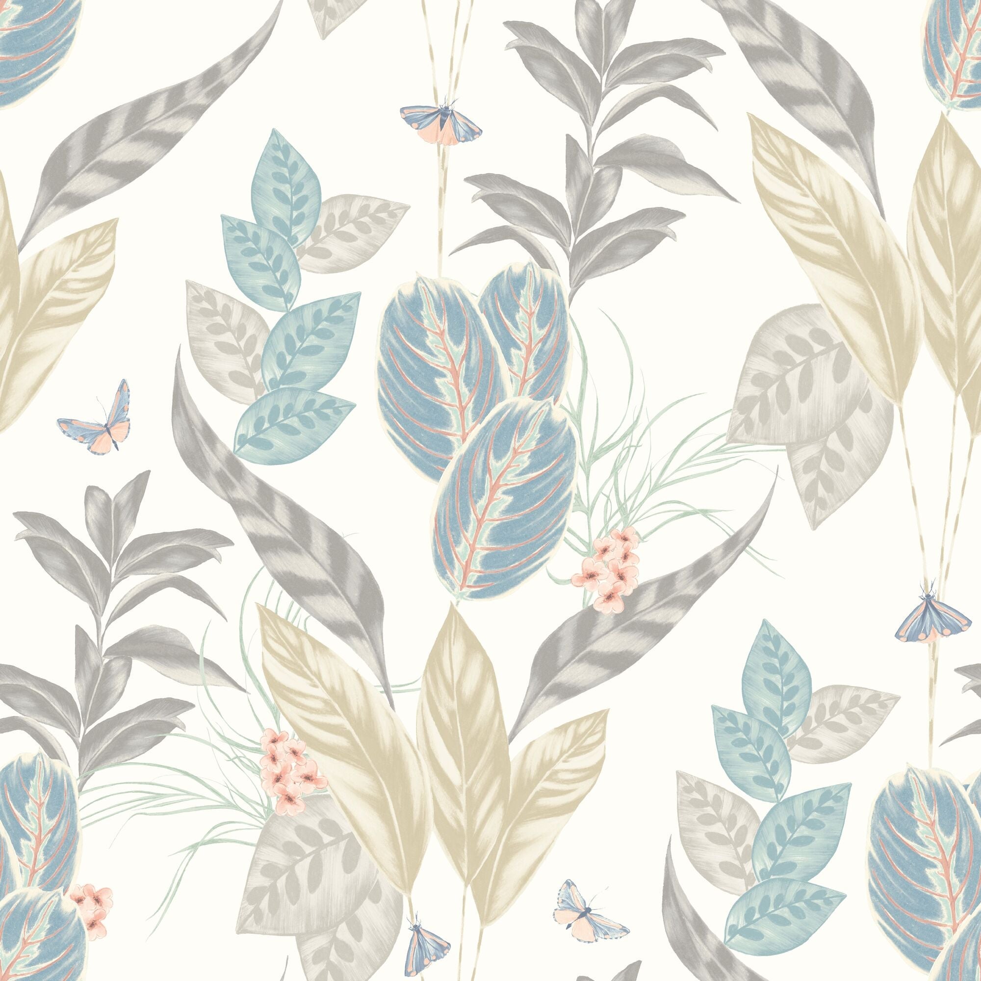 LBK50159W Spirit Soft Blue Wallpaper by Ohpopsi