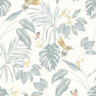 LBK50160W Hummingbird Wedgewood Wallpaper by Ohpopsi