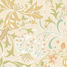 MUR374M Trailing Lily Buttercup Mural Medium by Origin Murals
