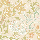 MUR374M Trailing Lily Buttercup Mural Medium by Origin Murals