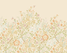 MUR374M Trailing Lily Buttercup Mural Medium by Origin Murals
