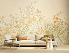 MUR374L Trailing Lily Buttercup Mural Large by Origin Murals