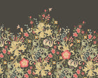 MUR379L Trailing Lily Midnight Mural Large by Origin Murals