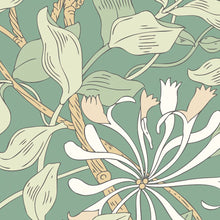 MUR382L Honeysuckle Soft Jade Mural Large by Origin Murals