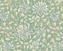 MUR382L Honeysuckle Soft Jade Mural Large by Origin Murals