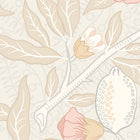 MUR390M Fruit And Foliage Soft Linen Mural Medium by Origin Murals
