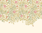 MUR400M Cascading Rosehip Rose Pink Mural Medium by Origin Murals