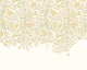 Cascading Rosehip Gold And Olive Mural (Medium) by Origin Murals