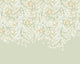 Cascading Rosehip Sage Green Mural (Large) by Origin Murals