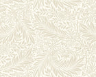 MUR405M Trailing Ferns Stone And Linen Mural Medium by Origin Murals