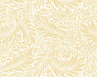 MUR406M Trailing Ferns Soft Gold Mural Medium by Origin Murals