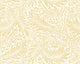 Trailing Ferns Soft Gold Mural (Medium) by Origin Murals