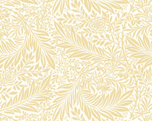 MUR406L Trailing Ferns Soft Gold Mural Large by Origin Murals