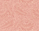 Trailing Ferns Warm Coral Mural (Large) by Origin Murals