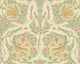 Flower Circle Olive And Coral Mural (Large) by Origin Murals