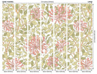 MUR380L Honeysuckle Soft Coral Mural Large by Origin Murals