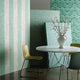Zingrina Stripe Metallico Vinyls Wallpaper By Osborne & Little