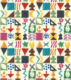 BW45139/1 Potato Print Kit Kemp Wallpaper By GP & J Baker