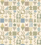 BW45139/4 Potato Print Kit Kemp Wallpaper By GP & J Baker
