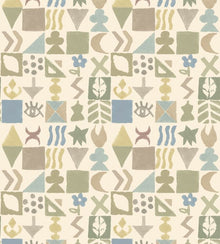 BW45139/4 Potato Print Kit Kemp Wallpaper By GP & J Baker