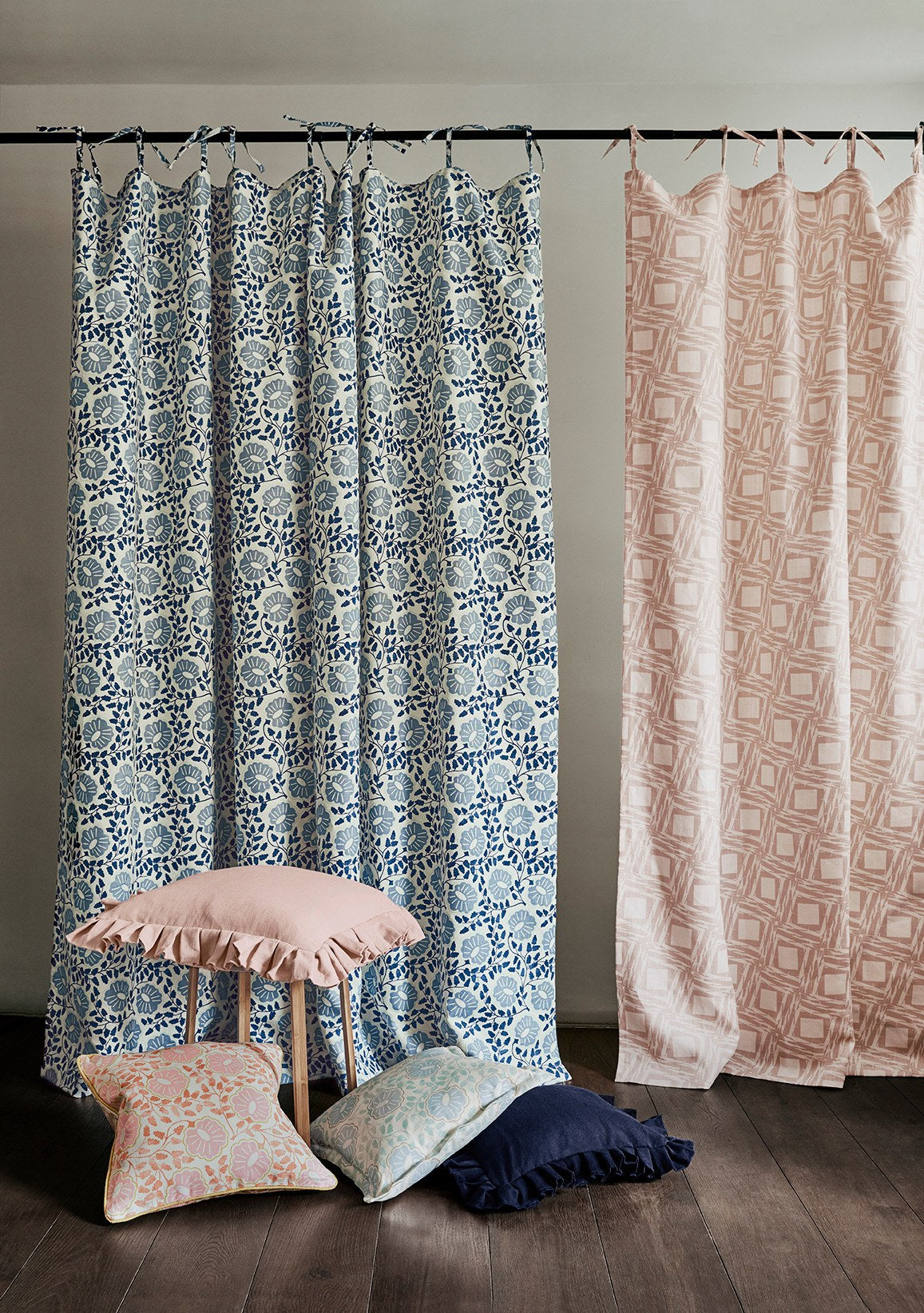 Punch Paisley fabric by Christopher Farr Cloth, shown in situ