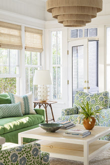 Punch Paisley fabric by Christopher Farr Cloth, shown in situ