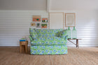 Punch Paisley fabric by Christopher Farr Cloth, shown in situ