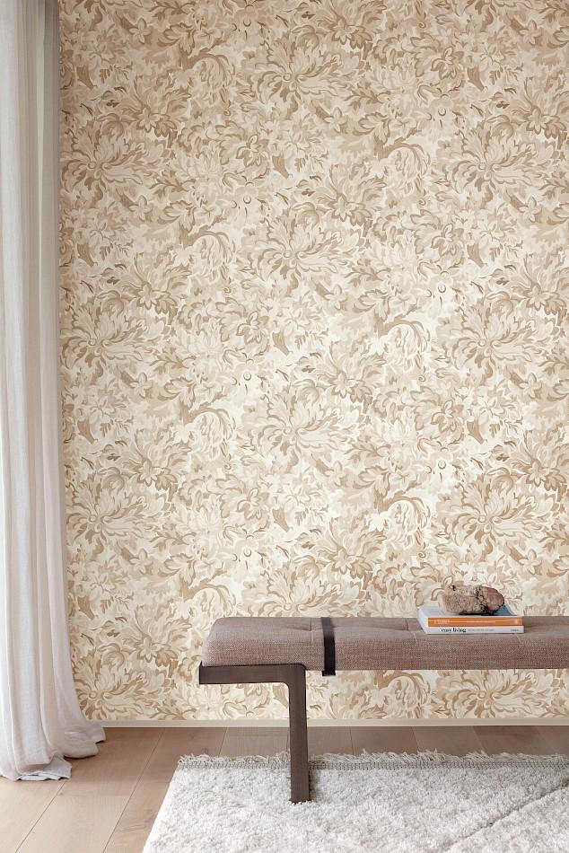 RHA001 Idilia Ivory Wallpaper by Masureel