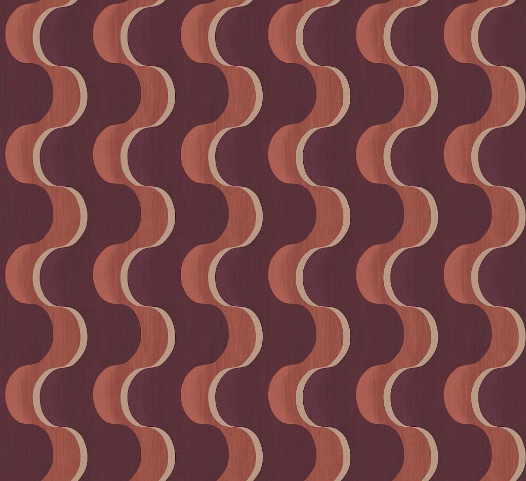 RHA104 Flow Russet Wallpaper by Masureel