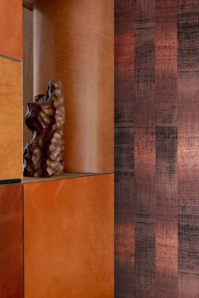 RIC104 Patola Coral Wallpaper by Masureel