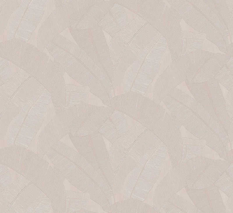 RIC202 Banyan Ivory Wallpaper by Masureel