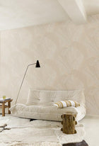 RIC202 Banyan Ivory Wallpaper by Masureel