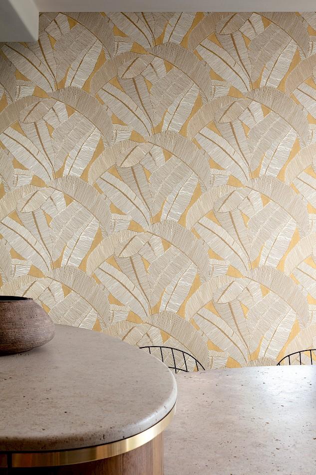 RIC204 Banyan Honey Wallpaper by Masureel