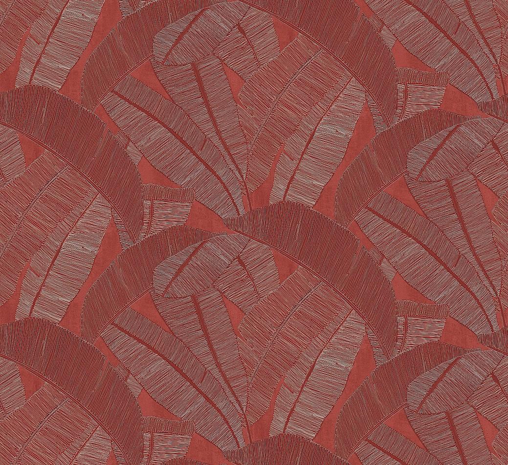 RIC205 Banyan Amberglow Wallpaper by Masureel