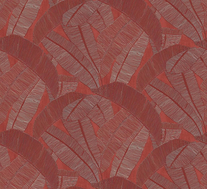 RIC205 Banyan Amberglow Wallpaper by Masureel