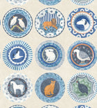 BW45126/4 Robina's Dinner Party Kit Kemp Wallpaper By GP & J Baker