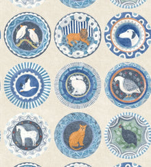 BW45126/4 Robina's Dinner Party Kit Kemp Wallpaper By GP & J Baker