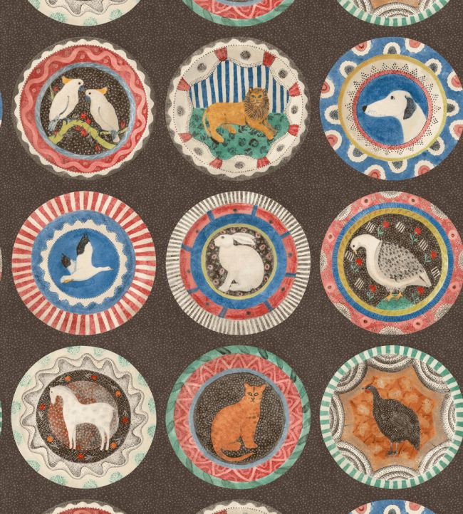 BW45126/2 Robina's Dinner Party Kit Kemp Wallpaper By GP & J Baker