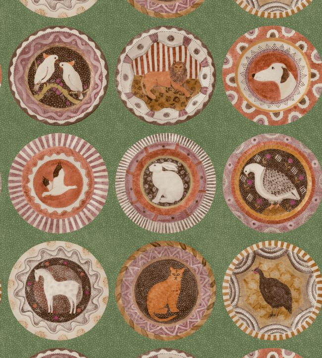 BW45126/3 Robina's Dinner Party Kit Kemp Wallpaper By GP & J Baker