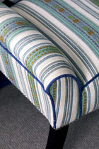 Romany Weave fabric by Christopher Farr Cloth, shown in situ