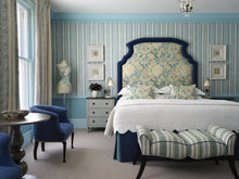 Romany Weave fabric by Christopher Farr Cloth, shown in situ