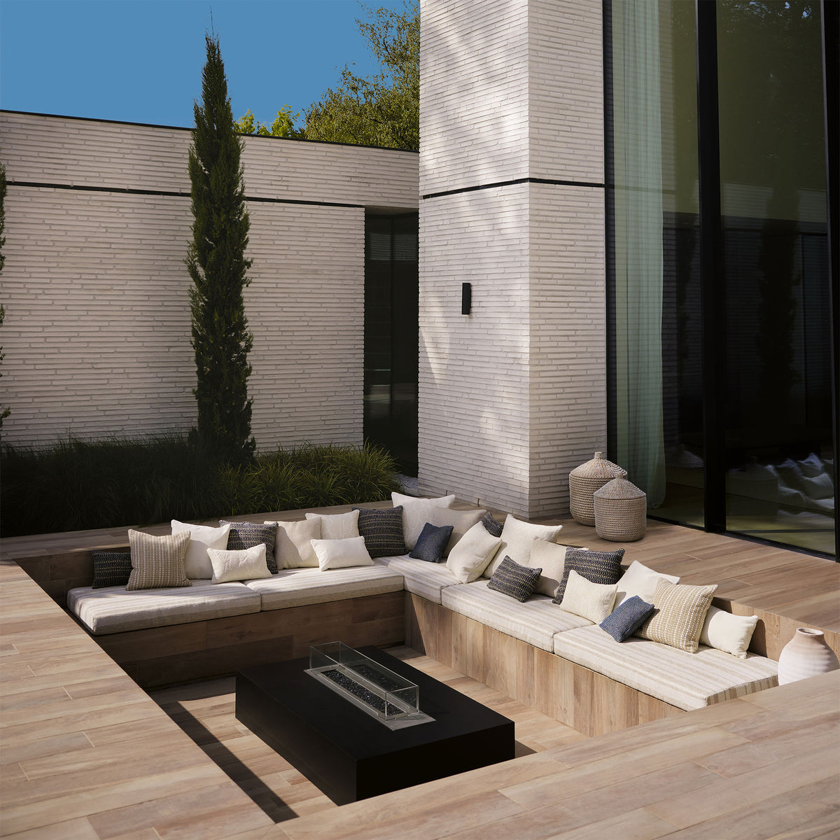Fornillo Outdoor Dieter Vander Velpen Outdoor Fabric by Zinc Textile
