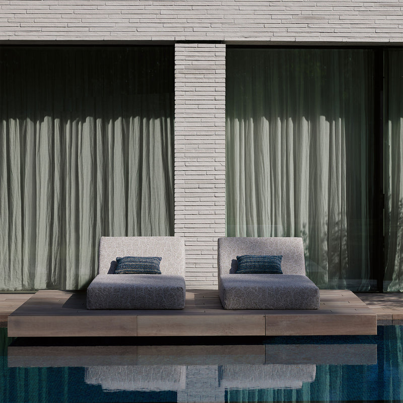 Gion Outdoor Dieter Vander Velpen Outdoor Fabric by Zinc Textile