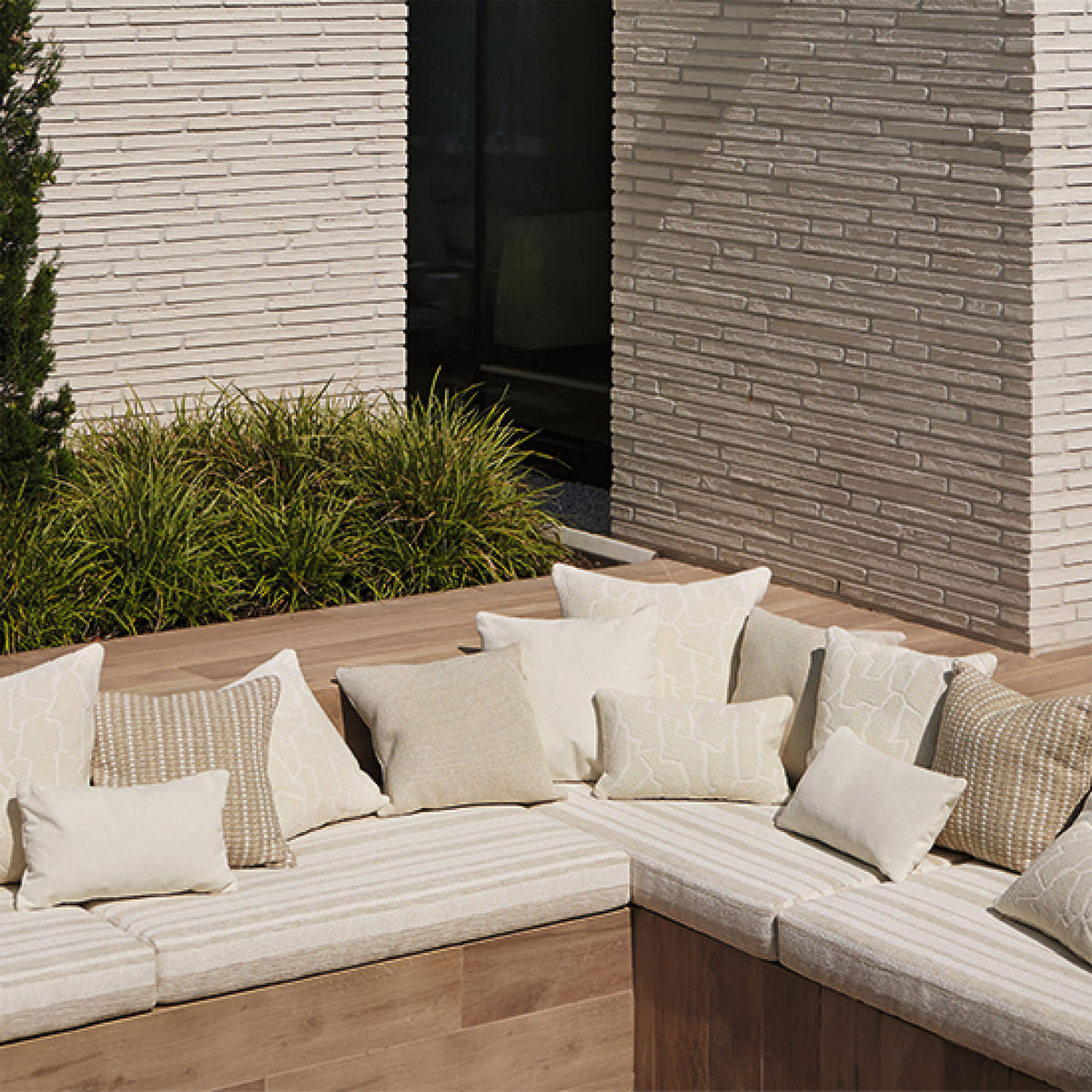 Honorat Outdoor Dieter Vander Velpen Outdoor Fabric by Zinc Textile