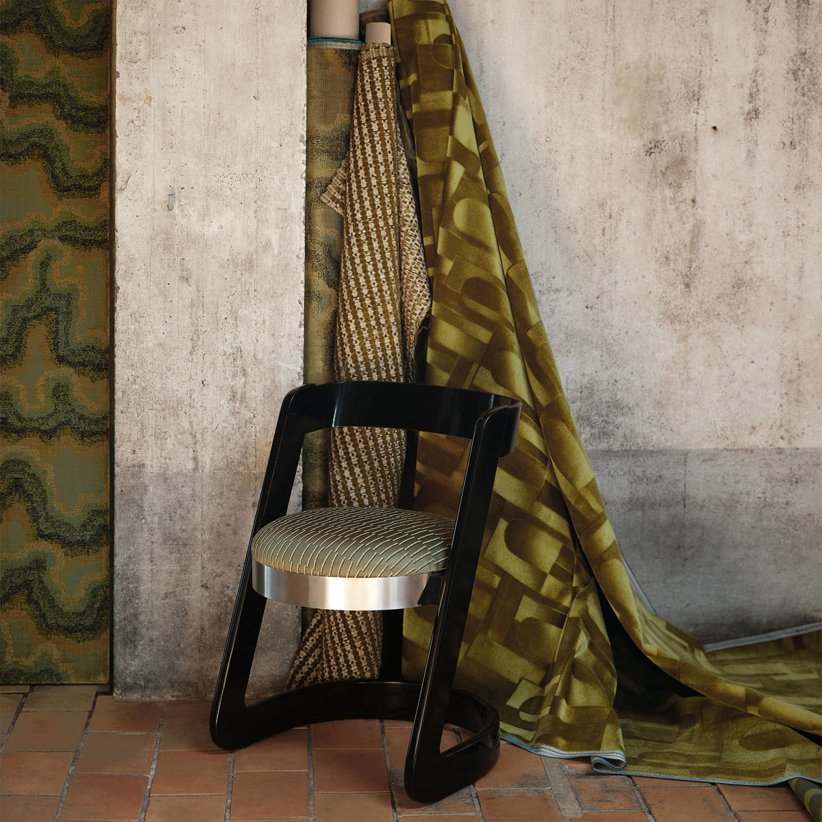 Polanco Dieter Vander Velpen Weaves Fabric by Zinc Textile