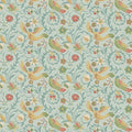 Royal Court Aqua Wallpaper by GP&J Baker