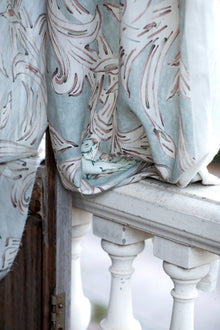 Aves Celadon Indiano Fabric by Coordonné